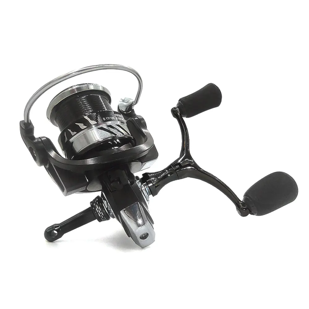 Carrete de pesca carrete giratorio de doble mango perillas EVA de doble mango rueda de pesca pieza de repuesto aparejos de pesca de repuesto para pesca - imagen 5