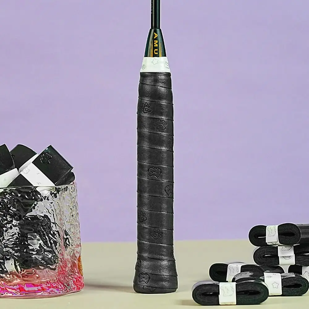 Cinta de agarre antideslizante, banda para el sudor de bádminton transpirable de 1,15m, absorción de golpes, Gel de mango absorbente de sudor, 1 Uds. - imagen 4