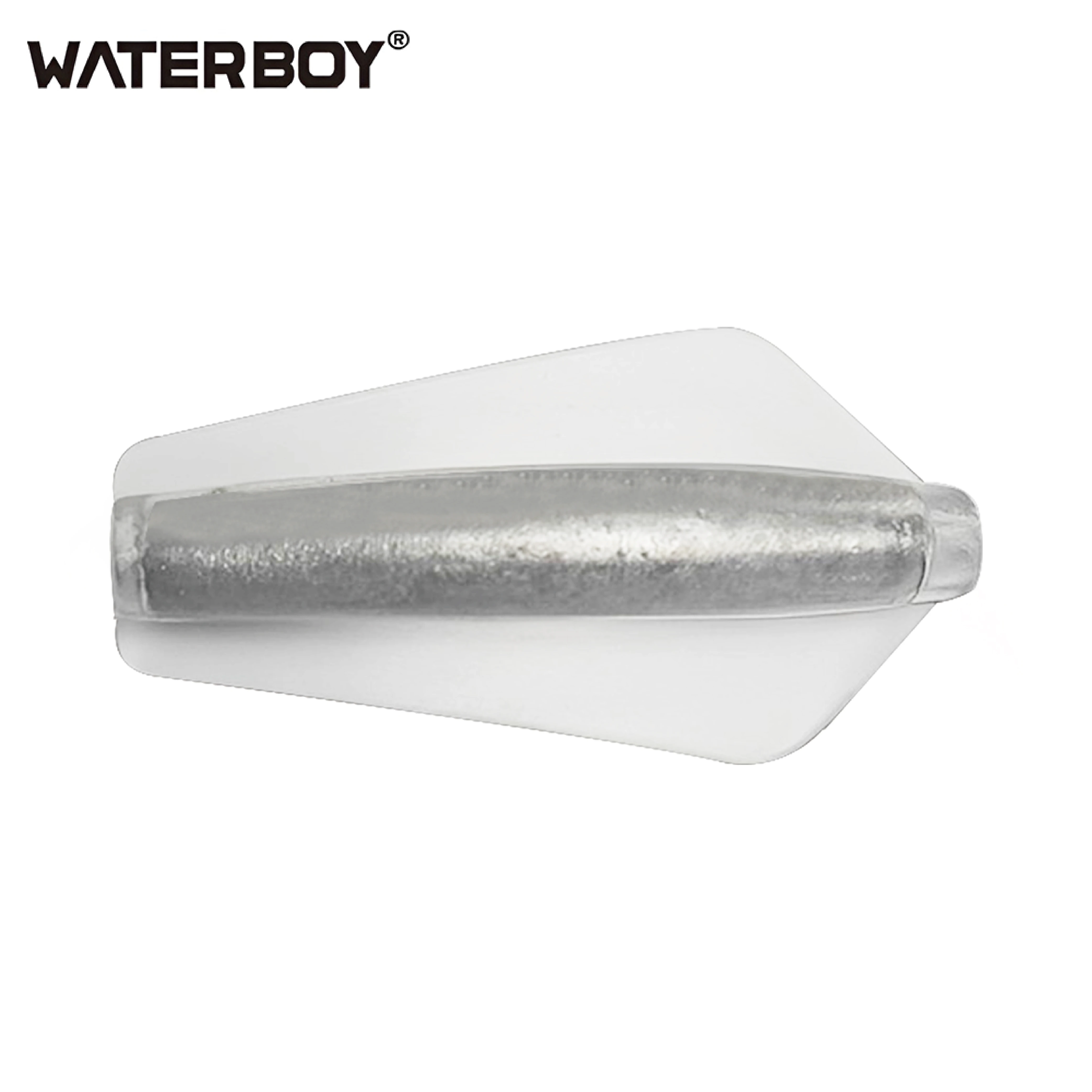 WATERBOY-cuerpo de señuelo de pesca duro en blanco, transparente, 1 piezas, 3,5 cm, 5,2 cm, 5,5 cm, 7cm, cebo del diablo sin pintar - imagen 4