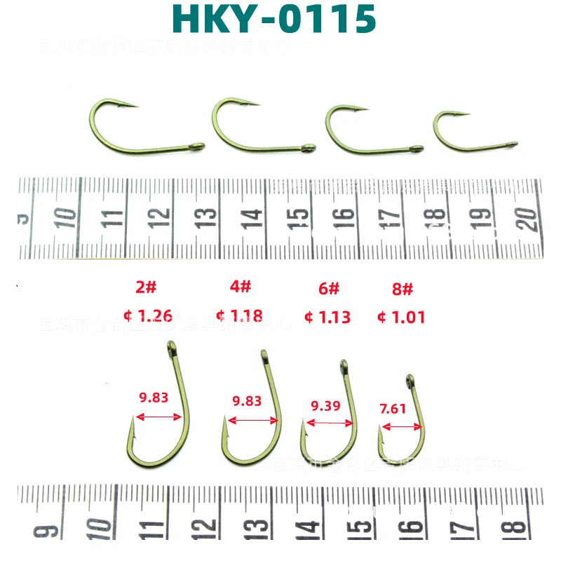 Anzuelo de Pesca para carpa, accesorio de cuerpo plano, color verde, Ojos de piezas, 1000 - imagen 5