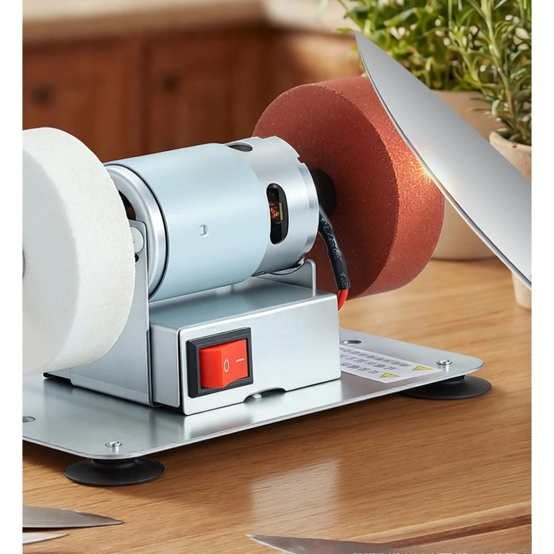 Amoladora eléctrica mini para pulido fino y grueso – doble motor - imagen 2