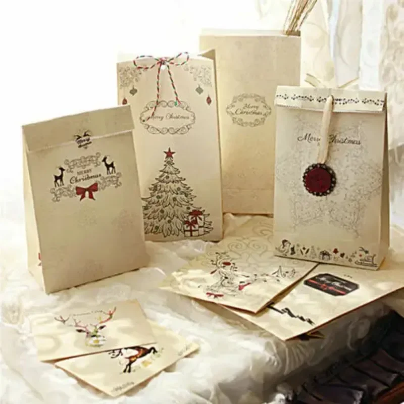 Bolsas regalo kraft vintage para bodas y fiestas