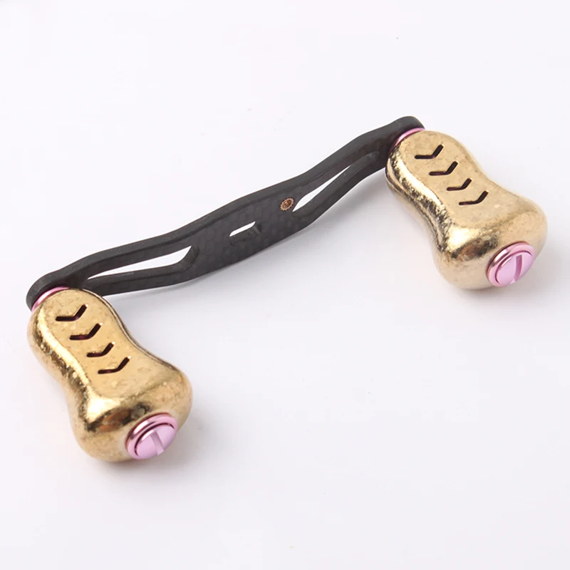 Ruke, 1 pieza, perilla de mango de carrete de pesca, traje de aleación de titanio Da/Shi longitud 43,5mm 8,3g, incluye 2 uds. De rodamientos, 4 Uds. De arandelas, accesorios DIY - imagen 4