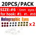 Size 6 Holo Eyes