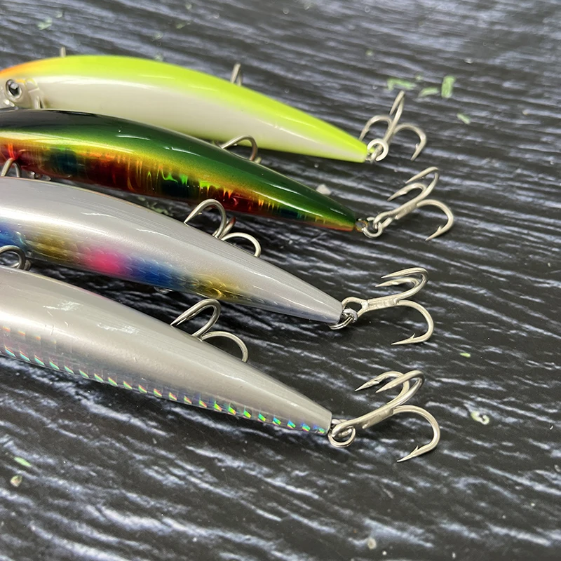37g 110mm Sinking Minnow Fishing Lures Long Casting Heavy Artificial Hard Bait Wobblers for Pike Swimbait Jerkbait Equipment - imagen 5