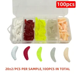 100 cebo blando de gusano de harina