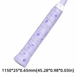 Overgrip PU Antideslizante con Estampado para Raqueta de Badminton