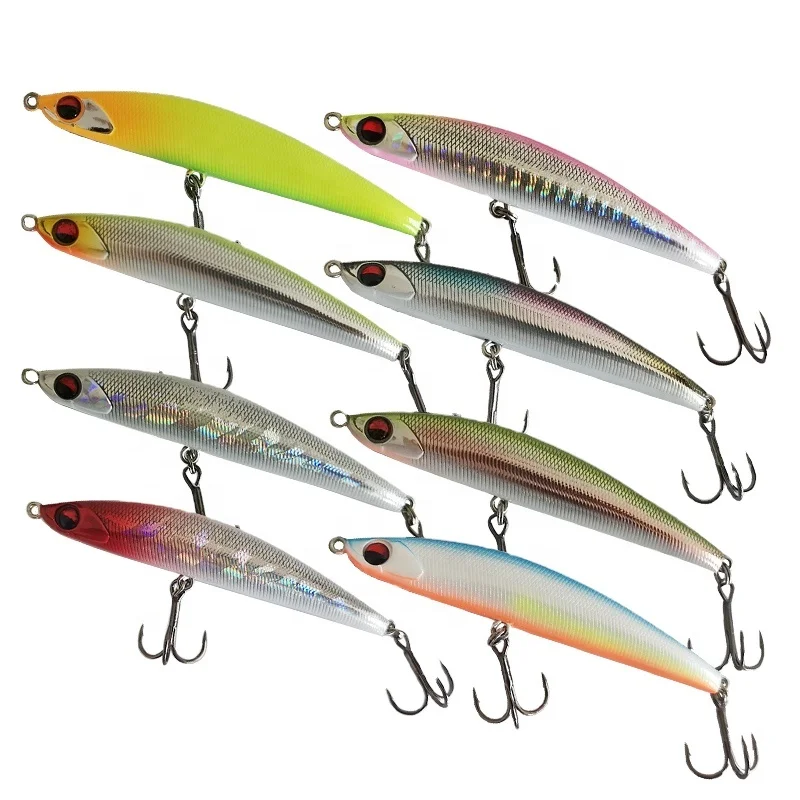 Lutac Vissen Lokt Zoutwater Zinkend Potlood 80mm 14g Isca Kunstmatige Pesca Stok Aas Gemakkelijk Te Casten - imagen 3