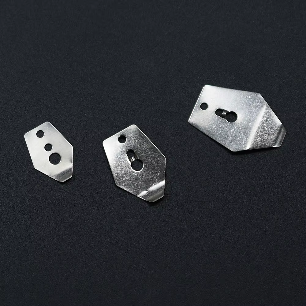 MNFT Placas metálicas para atado de moscas y streamers - imagen 2