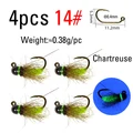 4pcs chartreuse 14
