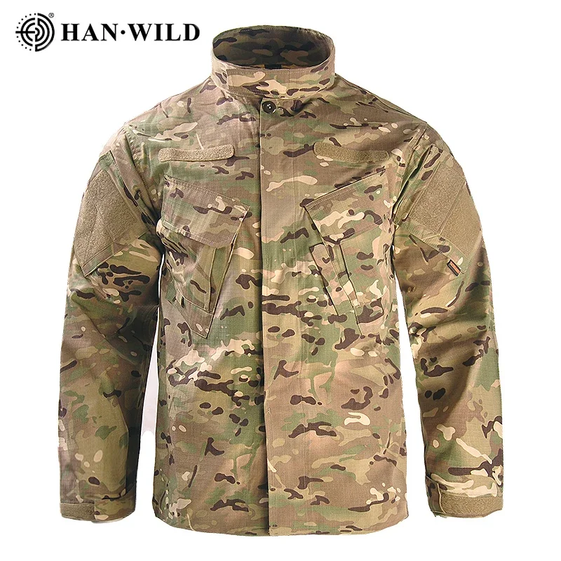 Chaqueta camuflaje táctica rompevientos para caza y combate - imagen 3