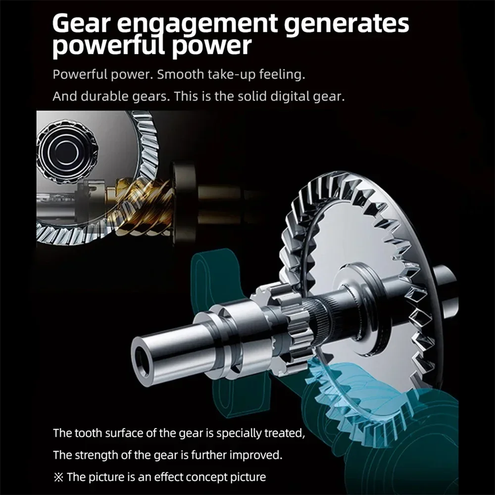 Carrete de Pesca giratorio de doble balancín, rueda alimentadora de carpa de agua salada, serie 1000/2500/3500, alta calidad - imagen 4