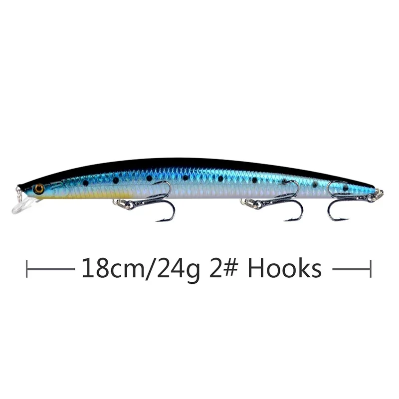 Señuelo De Pesca Popper De 18cm y 24g, cebo De Pesca falso, aparejos artificiales, 1 unidad - imagen 4