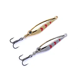 1 Uds nuevo Metal Jigging trucha cuchara Señuelos de Pesca Wobblers Spinner cebos Shads lentejuelas para Pesca de carpa Pesca Iscas Artificiais