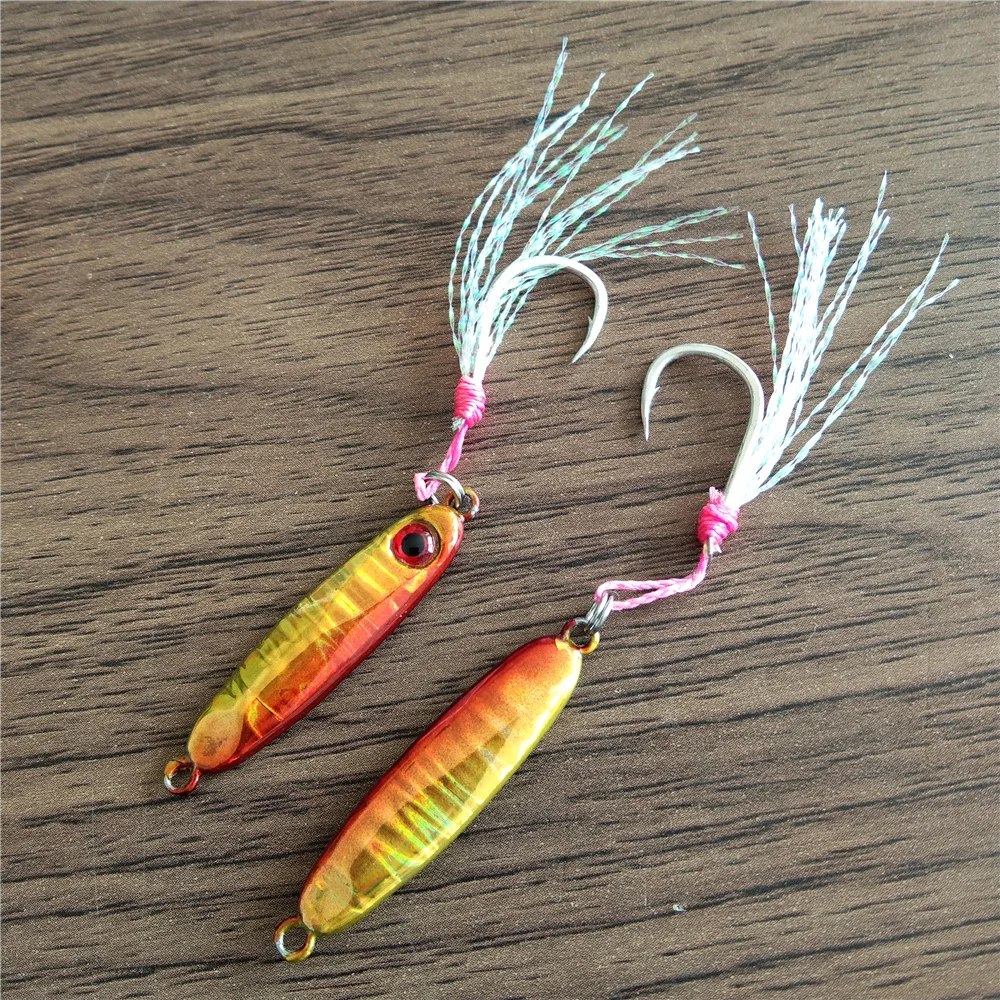 Juego de plantilla de Metal fundido, cuchara de 35mm, 5,8g, cebo duro de fundición a tierra, Spinner, Señuelos de Pesca, aparejos de Jigging, señuelos artificiales de agua salada, 6 uds. - imagen 2