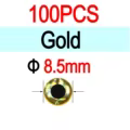8.5mm Gold100pcs