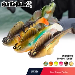 Hunthouse Combo Pack Jig Head señuelo suave 7/10/14/21/28g Swimbait Pike Bass Shad para pesca perca pez de agua salada Jig pesca