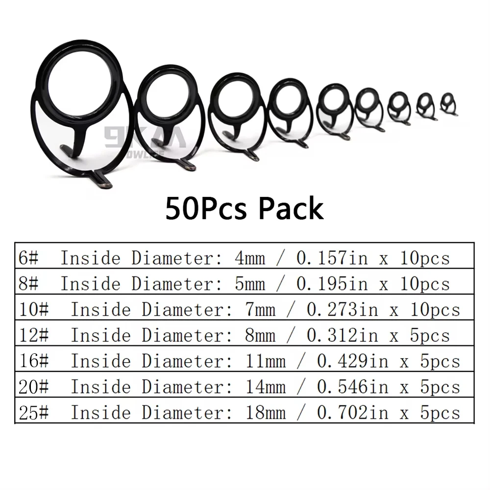 Size 6-25 50Pcs