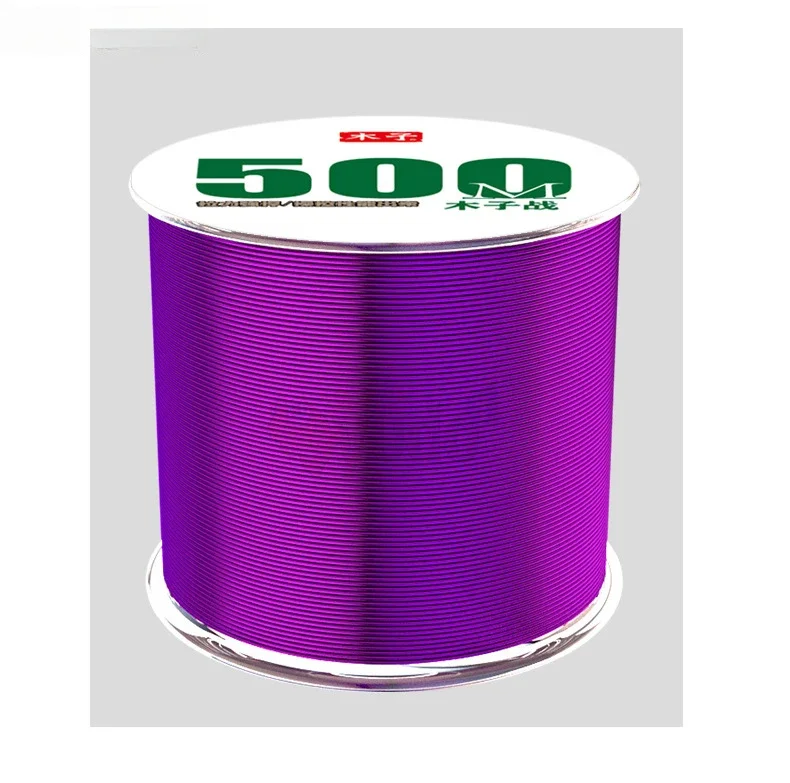 Línea de pesca monofilamento anticorrosivo de 0,14mm-0,47mm, 500M, 3.3LB-28.6LB, línea de nailon para trucha de agua salada de alta calidad, pesca de carpa - imagen 3