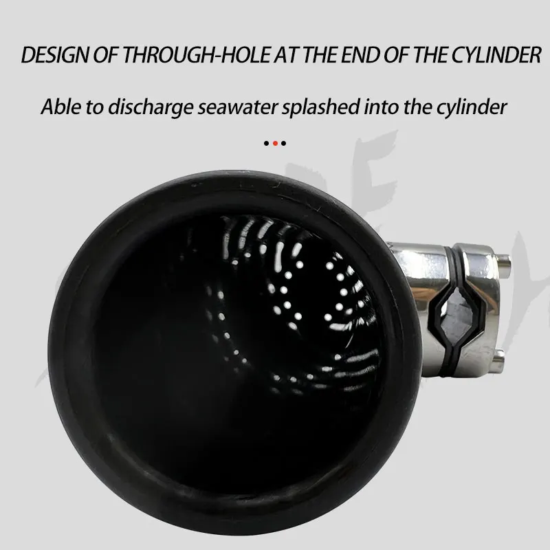 Equipo de pesca, soportes de caña de acero inoxidable, abrazadera en 360 grados, Hardware marino ajustable, soporte de caña de pescar para rieles de barco - imagen 4