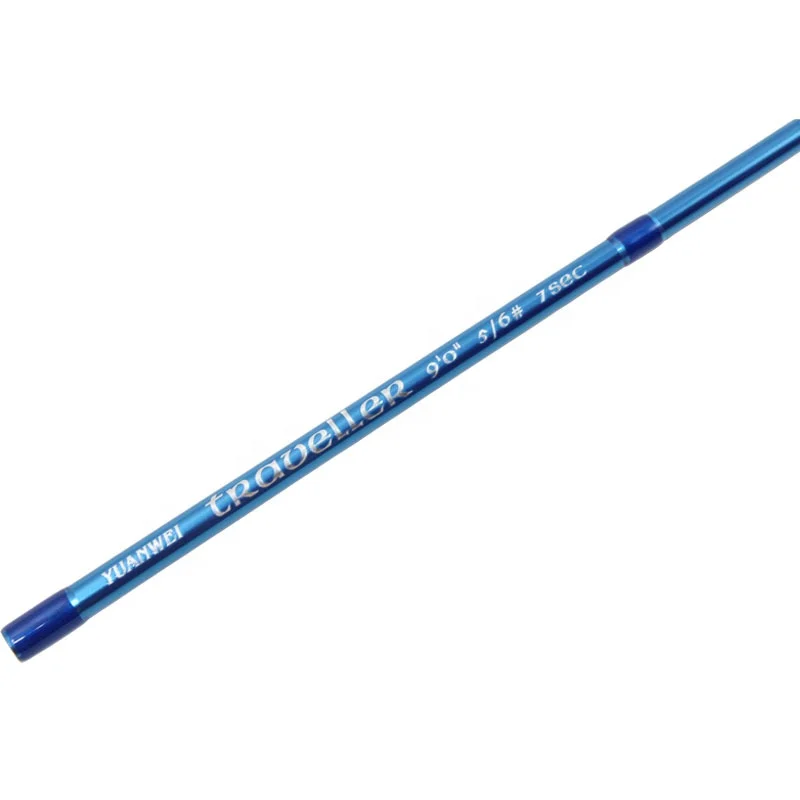 Goture-caña de pescar con mosca portátil, aparejo de pesca con tubo, de alto carbono, alta calidad, 7 Secciones, 2,7 M/9 pies - imagen 5