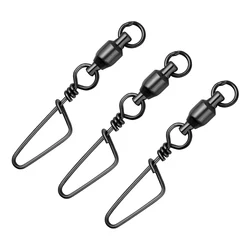 Snap giratorio 0-7 de acero inoxidable con rodamientos para mar