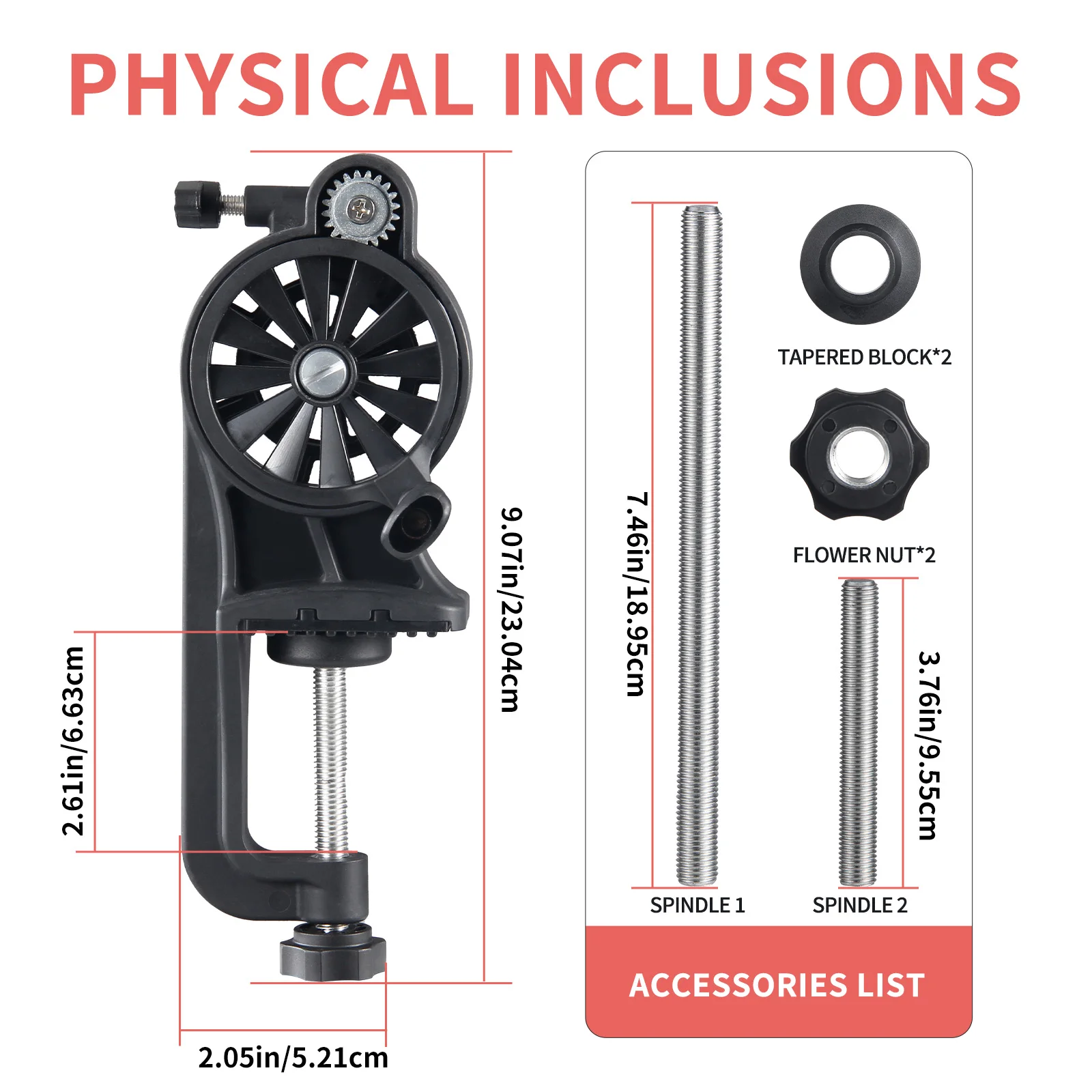 Enrollador de sedal portátil para carrete spinning y baitcasting - imagen 2