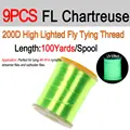9pcs FL Chartreuse