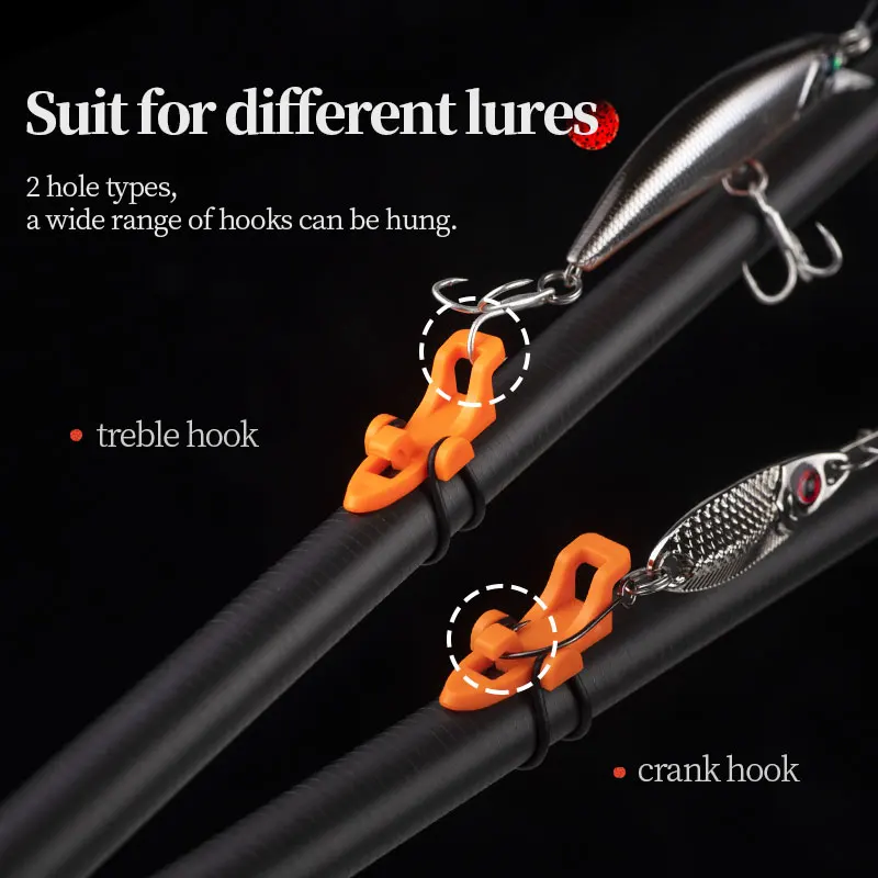 LINNHUE 20-30 Uds caña de pescar gancho Keeper señuelo soporte para cebo accesorios de señuelo anzuelos soporte de seguridad herramienta de pesca - imagen 4