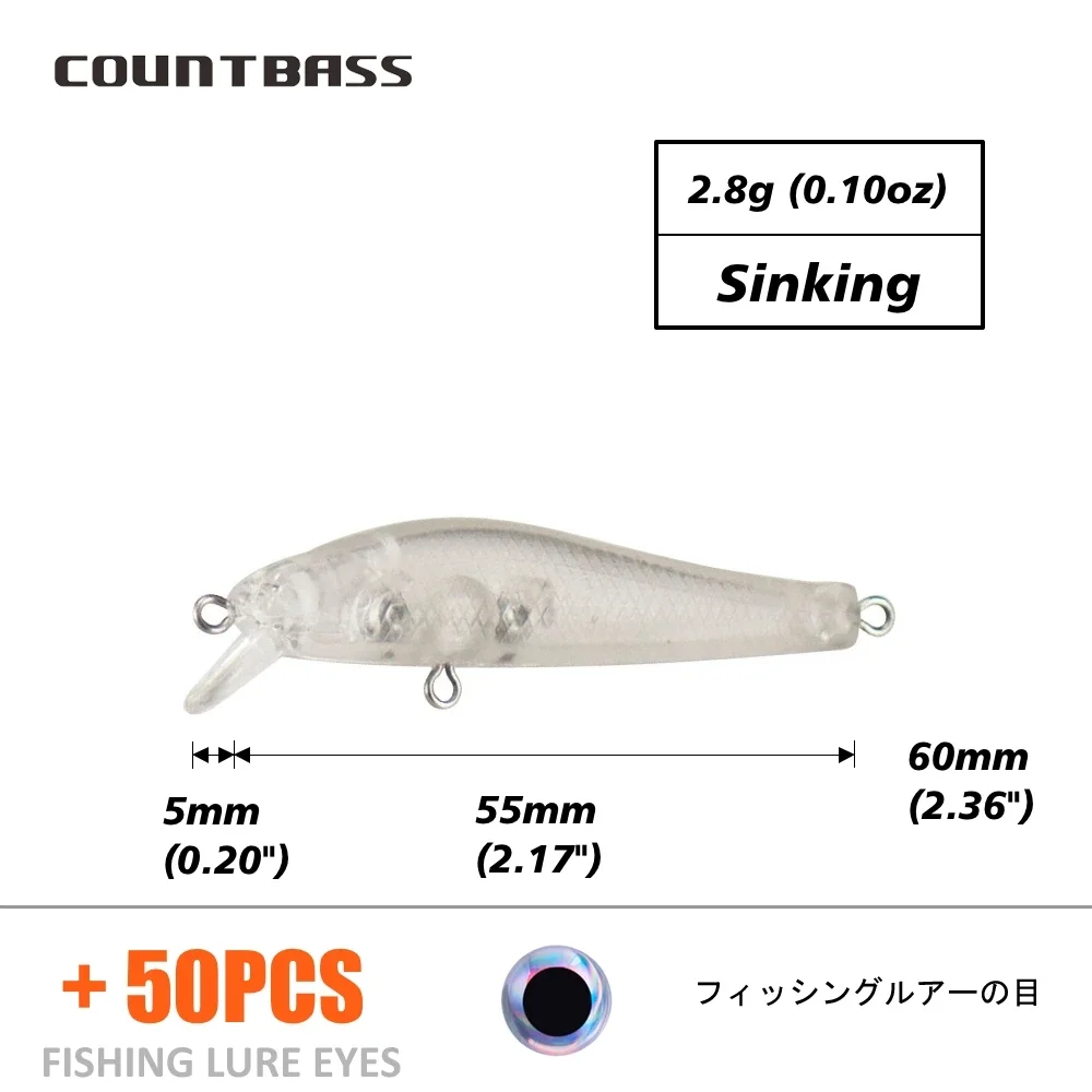 Blank Lure With Eyes