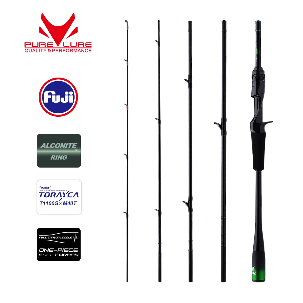 PURELURE ZERO Cana Spinning Trucha BFS Ultraligera