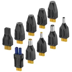 Adaptador 5525 7450 USB C a XT60 100W 20V/5A DC adaptador de carga macho a hembra para modelo de avión almacenamiento de energía energía al aire libre