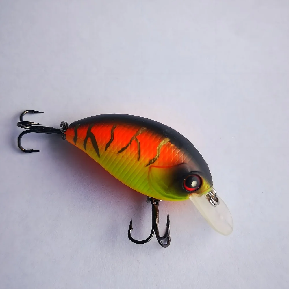BassLegend-SEÑUELOS de pesca para trucha, cebos Crankbait para buceo poco profundo, Wobbler, lubina negra, 36mm, 4,5g, 36F - imagen 3