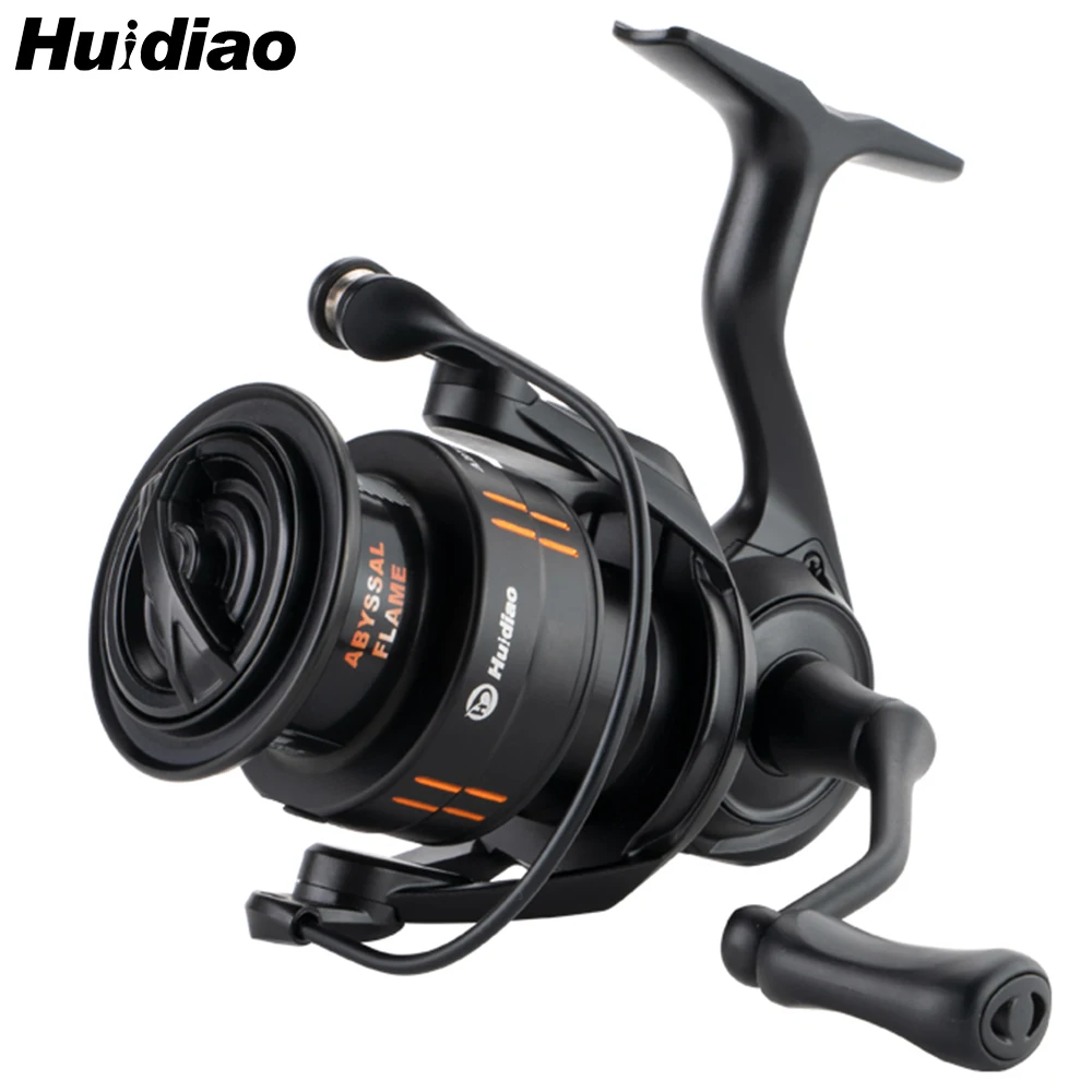 Carrete Giratorio Huidiao – 6+1 Rodamientos Blindados para Agua Salada