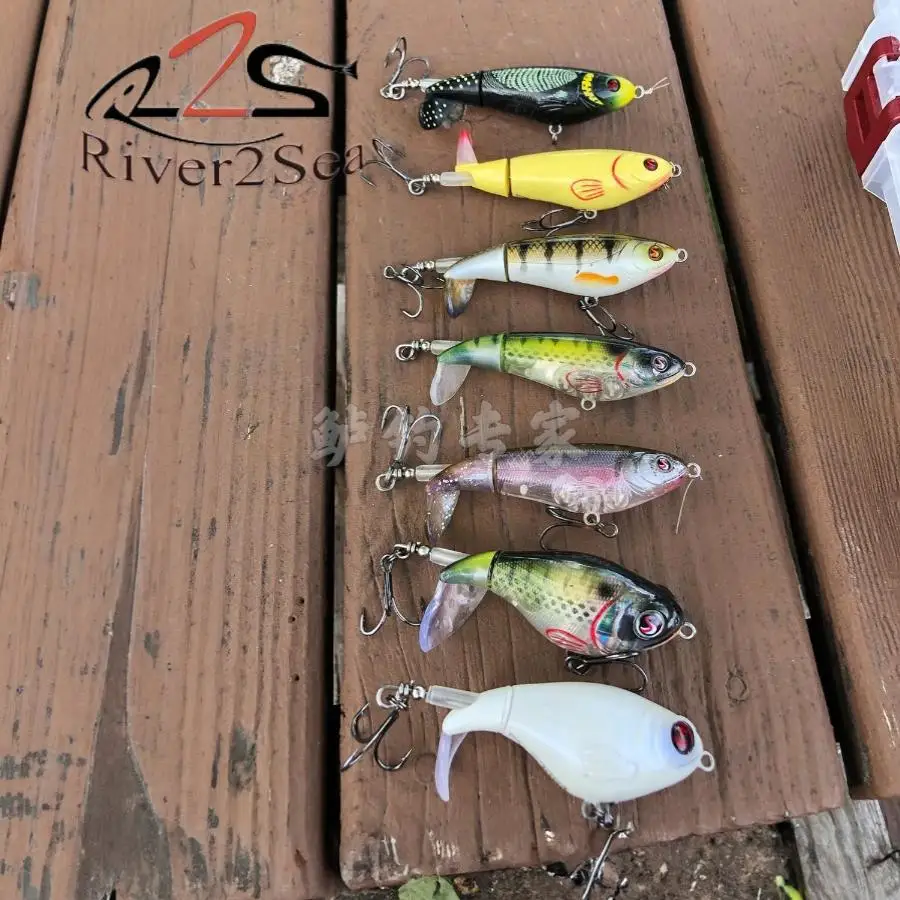 Tractor de ruido original americano R2s whopper plopper90, sistema de superficie Luya, buzzbait - imagen 3