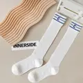 white knee sock