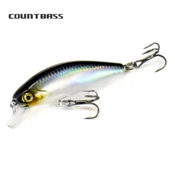Countbass Afundando Minnow 40 mm 1-37/64" 2,9 g 7/64 oz. 50 mm 2" 6,8 g 15/64 oz. Señuelos de pesca Wobbler de peso fijo y cebos duros