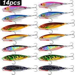 Señuelos VIB metálicos hundidos para mar, jigging y pesca invernal
