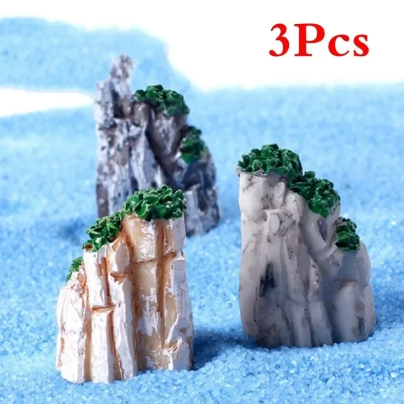 Mini Bonsáis Montaña de Resina Natural – Decoración para Jardín y Hogar