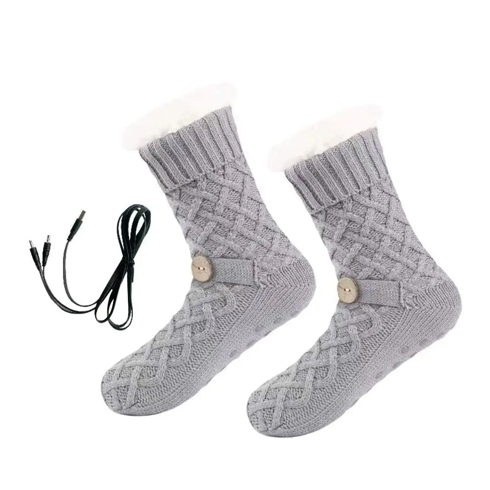 Calcetines térmicos USB pesca – Calentamiento rápido invierno