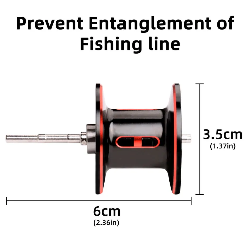 Carrete Baitcasting 10 kg – 7.2:1 Alta Velocidad - imagen 3