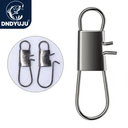 50 Uds. Conector de pesca de acero al carbono, Pin de presión de pesca giratorio, señuelo de pesca, aparejos, herramienta de gancho de pesca a presión
