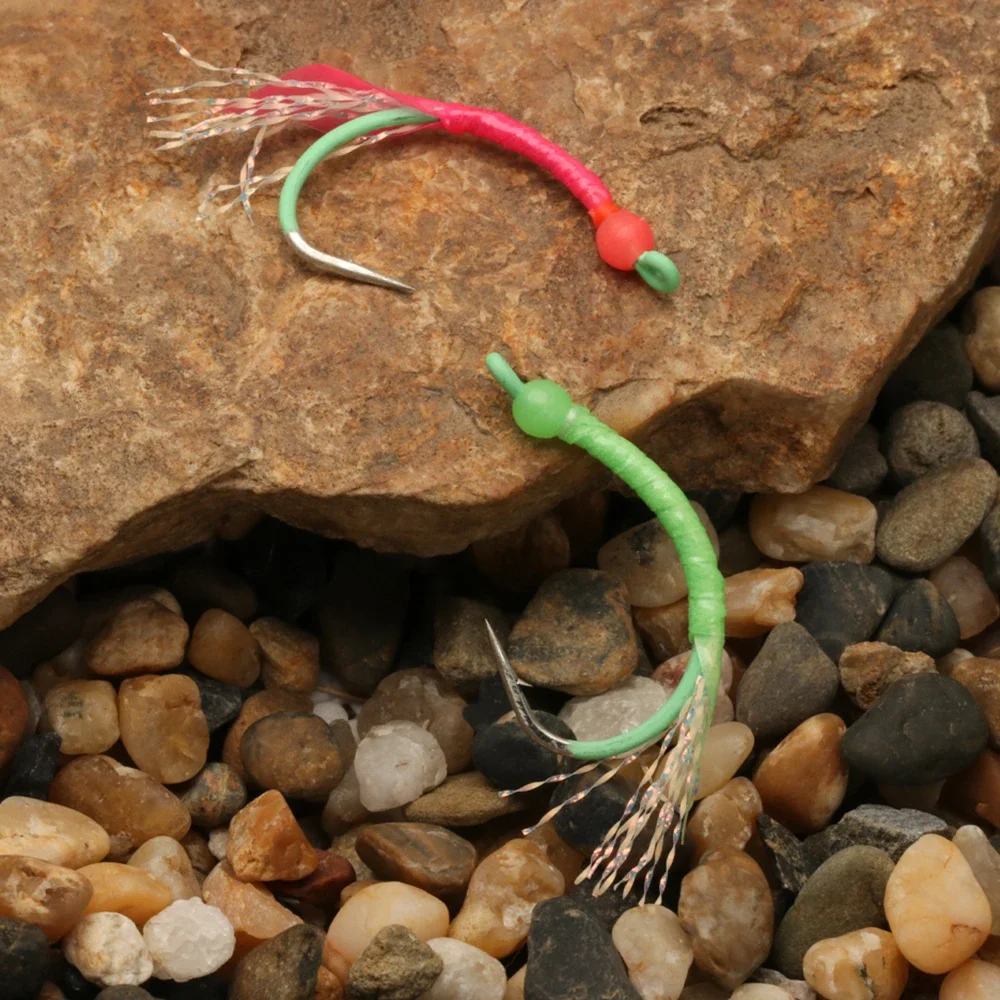 Lionriver Señuelos Sabiki Luminosos – Beadhead Agua Salada - imagen 3