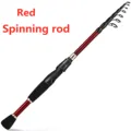 red spinning rod