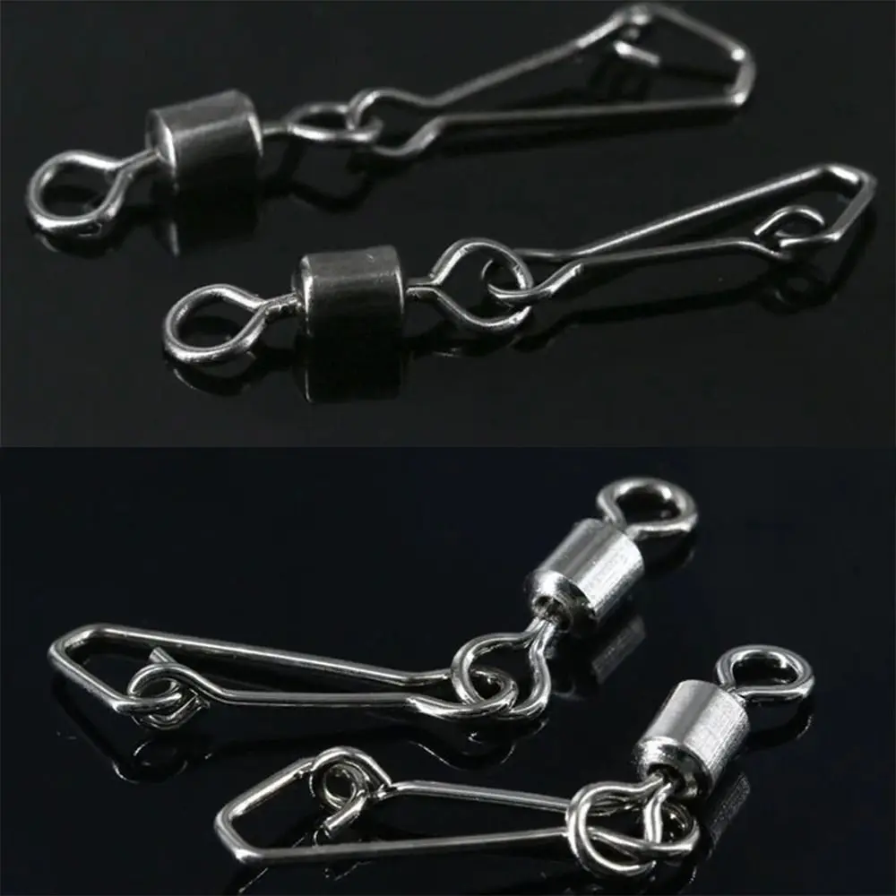 Nuevo Rodamiento giratorio de acero inoxidable, rodamiento a presión, 8 palabras, anzuelo, señuelo giratorio, herramienta de aparejos - imagen 4