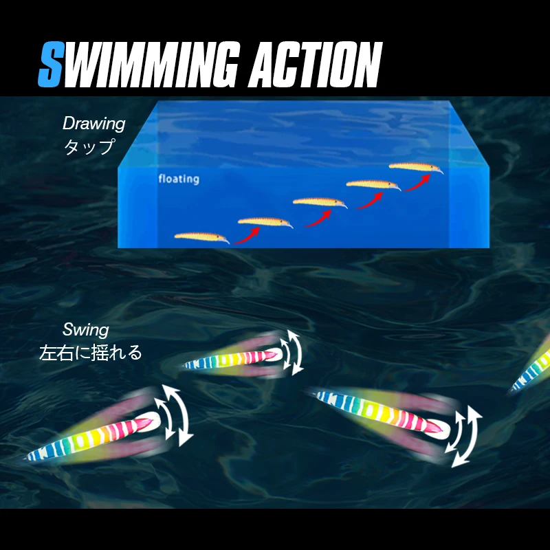 FJORD-señuelo de pesca de boca curvada, pececillo 160F, 33g, agua salada, agua dulce, cebo falso, sonajero, atún, Wobbler, señuelo Artificial - imagen 5