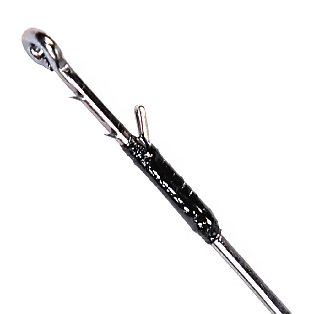 B & U 5ps cHandmade Hooks para pesca de lubina, anzuelo de caña larga de acero rico en carbono, gusano suave, aparejo de pesca Texas - imagen 3