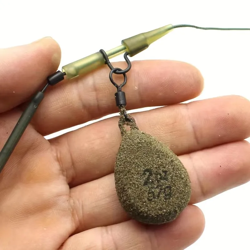 Juego de plomos en línea para pesca de carpa - imagen 4