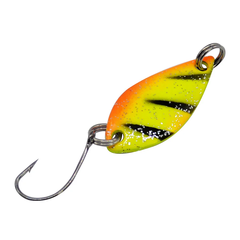 Cucharillas de pesca coloridas para trucha y black bass - imagen 5