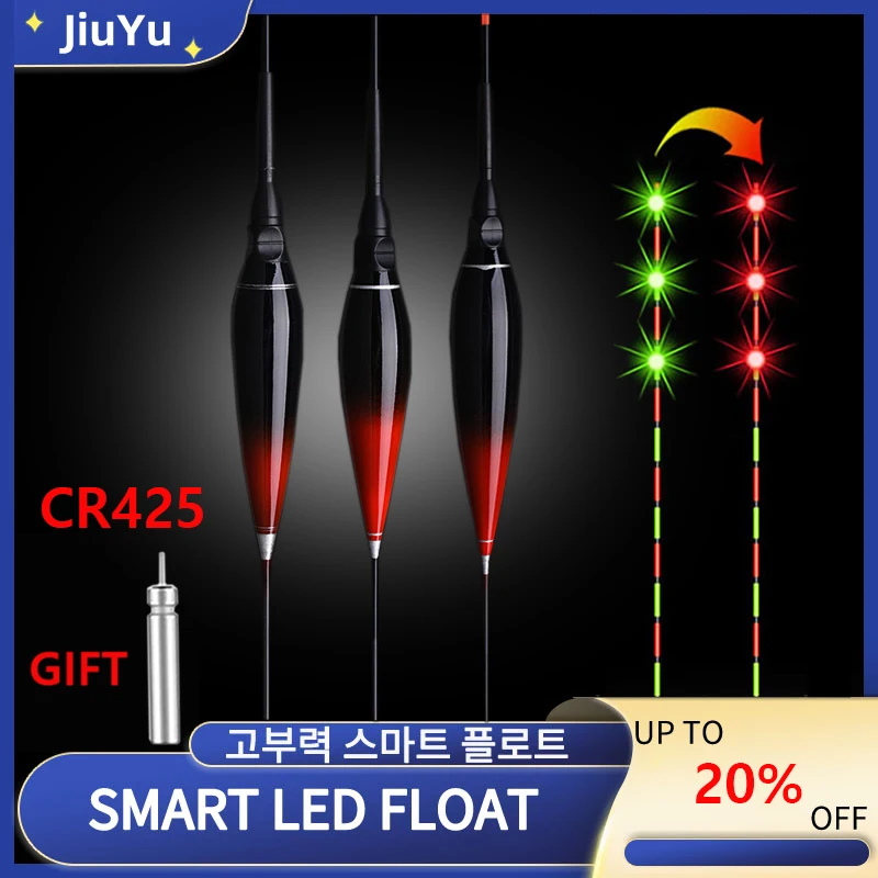 Flotadores de pesca nocturna de verano, accesorios flotantes luminosos electrónicos Led inteligentes, palo de luz, Sensor de gravedad, carpa 2022, alta calidad - imagen 2